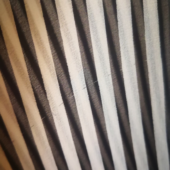 Sheer Ralph Lauren Striped Dress - Picture 7 of 9